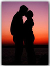 kissing couple - relationships and dating